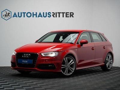 Usata Audi A3 S-Line 150 CV (110 kW) 2016 Rosso Berlina