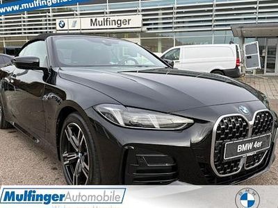 Neu BMW 420 Efficient Dynamics 184 PS (135 kW) 2025 Schwarz Cabrio