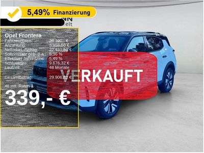 Neu Opel Frontera 145 PS (106 kW) 2026 Weiß SUV