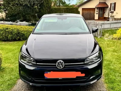 Usata VW Polo Comfortline 95 CV (69 kW) 2018 Nero Utilitaria