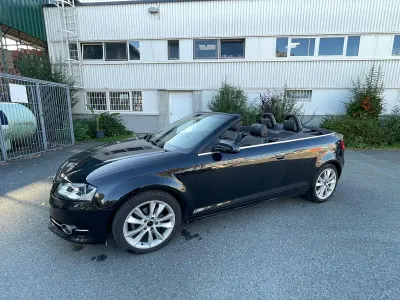 Brugt Audi Cabriolet Ambiente 125 HK (91 kW) 2012 Sort Cabriolet