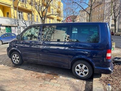 Usata VW T5 Highline 184 CV (135 kW) 2010 Blu Furgone