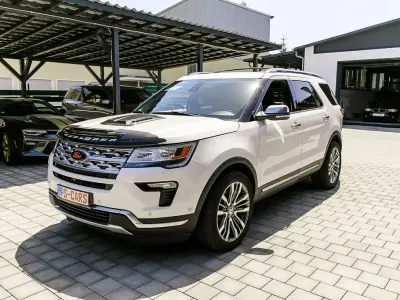 Gebraucht Ford Explorer Platinum 370 PS (272 kW) 2018 Weiß SUV