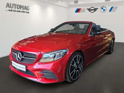 Gebraucht Mercedes C300 AMG line 258 PS (189 kW) 2018 Rot Cabrio