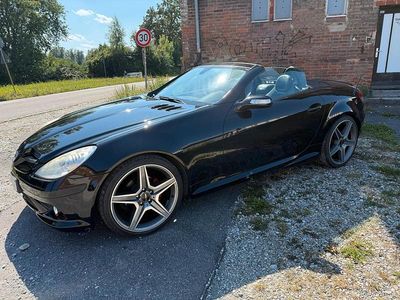 Schwarz Gebraucht 2004 Mercedes SLK200 Cabrio | 9.900 €