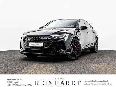 Mythosschwarz metallic Gebraucht 2022 Audi e-tron Sportback Black Edition SUV | 34.885 € (Guter Preis)