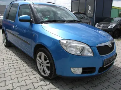 Gebraucht Skoda Roomster Comfort 80 PS (58 kW) 2006 Blau Van / Kleinbus