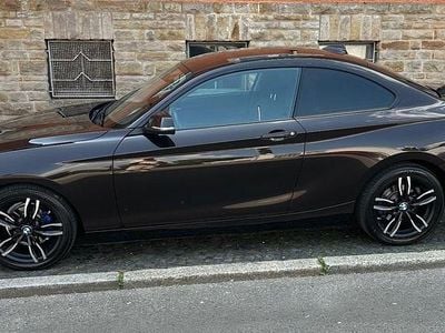 Gebraucht BMW 218 Advantage 150 PS (110 kW) 2017 Braun Coupé