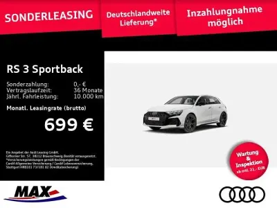 Neu Audi RS3 Sport 400 PS (294 kW) 2025 Weiß Limousine