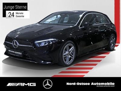 Unilack nachtschwarz Gebraucht 2025 Mercedes A200 AMG Limousine | 30.490 € (Guter Preis)