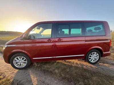Brugt VW T6.1 204 HK (150 kW) 2021 Rød Van