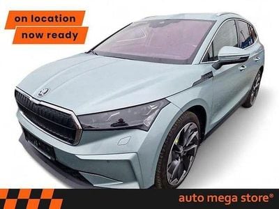 Silber Gebraucht 2021 Skoda Enyaq iV ecoSuite SUV | 20.649 € (Guter Preis)