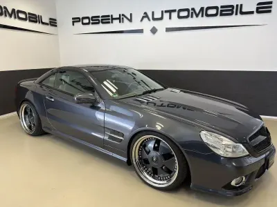 Gebraucht Mercedes SL500 AMG 387 PS (284 kW) 2010 Tenoritgrau  lack Cabrio