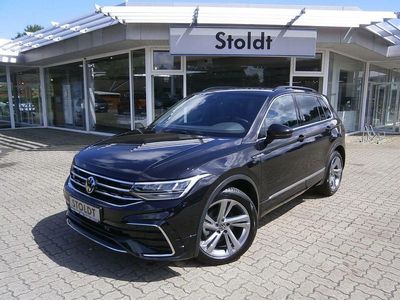Deep black perl. Gebraucht 2024 VW Tiguan R-line SUV | 43.890 € (Fairer Preis)