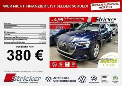 Gebraucht Audi e-tron Performance 300 kW (408 PS) 2022 Navarrablau metallic SUV