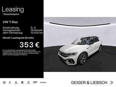 Usado VW T-Roc R-line 150 HP (110 kW) 2023 Branco SUV