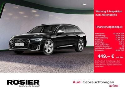Gebraucht Audi S6 Design 344 PS (253 kW) 2024 Schwarz / brillantschwarz Kombi