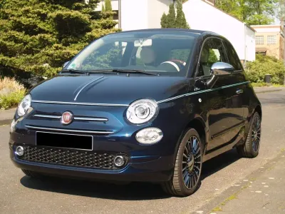Gebraucht Fiat 500C Riva 69 PS (50 kW) 2018 Blau Cabrio