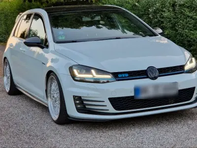 Gebraucht VW Golf VII GTD 200 PS (147 kW) 2014 Weiß Kleinwagen