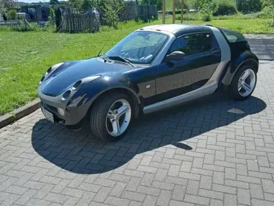 Usata Smart Roadster 82 CV (60 kW) 2004 Nero Cabrio