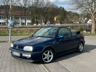 Gebraucht VW Golf Cabriolet 90 PS (66 kW) 1994 Blau Cabrio