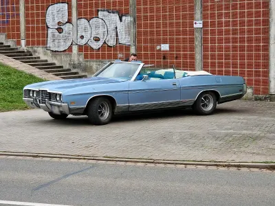 Gebraucht Ford LTD Convertible 185 PS (136 kW) 1972 Blau Cabrio