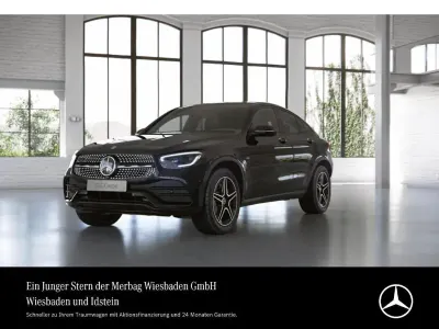 Gebraucht Mercedes GLC300e AMG line 320 PS (235 kW) 2020 Obsidianschwarz SUV