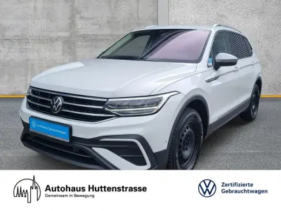 Gebraucht VW Tiguan Allspace Life 150 PS (110 kW) 2022 Weiß SUV