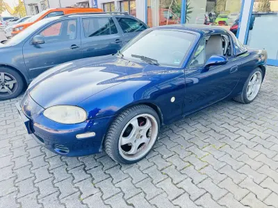 Brugt Mazda MX5 110 HK (80 kW) 2003 Blå Cabriolet