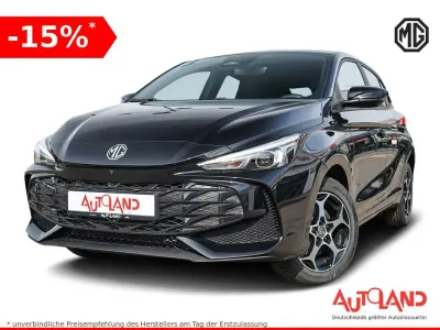 Ny MG MG3 Luxury 194 HK (142 kW) 2026 Svart Halvkombi
