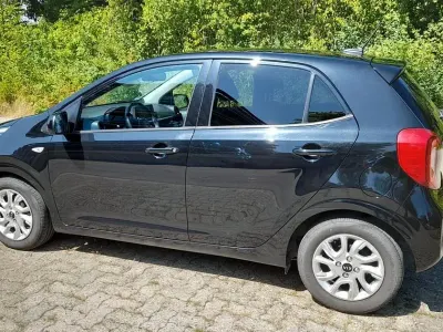 Gebraucht Kia Picanto DREAM-TEAM Edition 84 PS (61 kW) 2017 Schwarz Kleinwagen