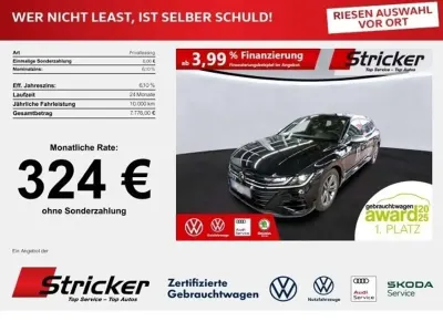 Usata VW Arteon R 320 CV (235 kW) 2024 Nero Station wagon