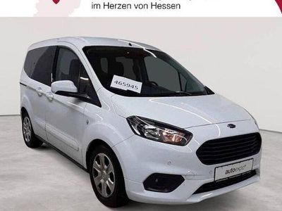Gebraucht Ford Tourneo Courier Trend 101 PS (74 kW) 2021 Weiß Van / Kleinbus