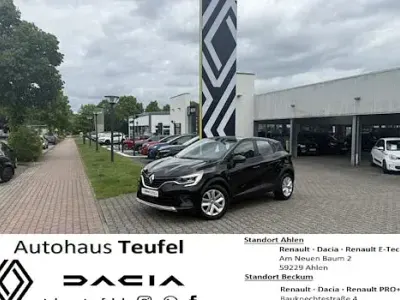 Gebraucht Renault Captur Business 91 PS (66 kW) 2022 Schwarz SUV