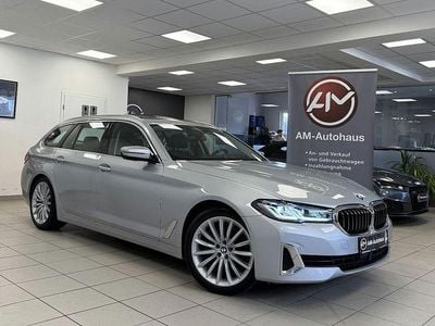 Gebraucht BMW 520 Luxury Line 190 PS (139 kW) 2021 Glaciersilber Kombi