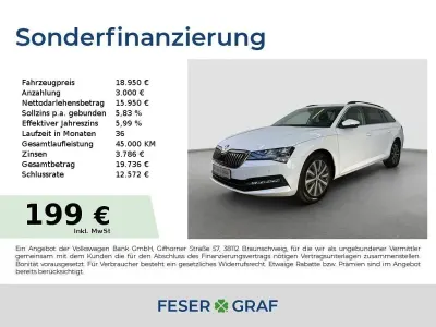 Gebraucht Skoda Superb Ambition 200 PS (147 kW) 2022 Weiß Kombi