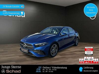 Second-hand Mercedes A220 AMG line 190 CP (139 kW) 2024 Albastru Berlinǎ