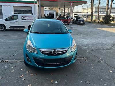 Gebraucht Opel Corsa 87 PS (63 kW) 2011 Blau Kleinwagen