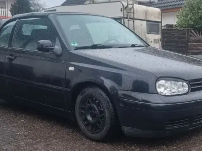 Używany VW Golf Trendline 116 KM (85 kW) 2001 Czarny Kabriolet