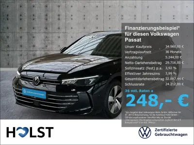 Gebraucht VW Passat IQ Drive 150 PS (110 kW) 2025 Schwarz Kombi