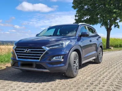 Gebraucht Hyundai Tucson 185 PS (136 kW) 2020 Blau SUV