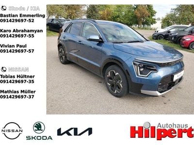 Gebraucht Kia e-Niro Inspiration 150 kW (204 PS) 2023 (m4b) mineralblau met. (metallic) SUV