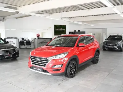 Gebraucht Hyundai Tucson Advantage 177 PS (130 kW) 2020 Rot SUV