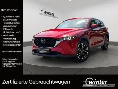 Gebraucht Mazda CX-5 Exclusive-Line 184 PS (135 kW) 2024 Rot SUV