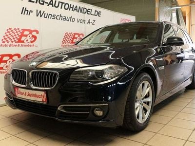 Gebraucht BMW 520 Luxury Line 190 PS (139 kW) 2017 Blau Kombi