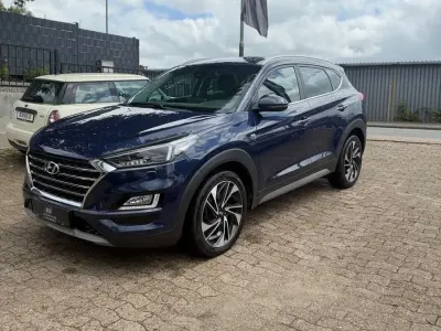 Gebraucht Hyundai Tucson Premium 185 PS (136 kW) 2019 Blau SUV