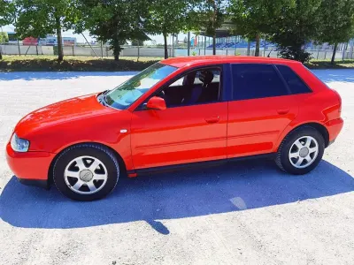 Gebraucht Audi A3 101 PS (74 kW) 2003 Rot Kleinwagen