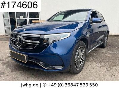 Gebraucht Mercedes EQC400 AMG line 300 kW (408 PS) 2022 Brillantblau (metallic) SUV