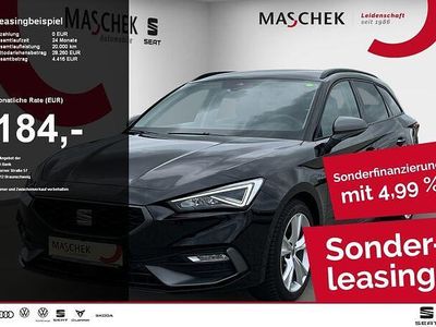 Usata Seat Leon ST FR 150 CV (110 kW) 2024 Nero Station wagon