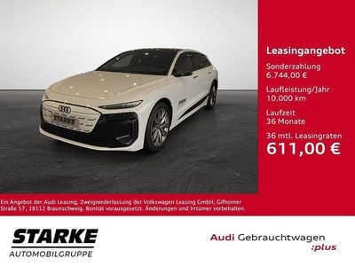Gebraucht Audi A6 e-tron Performance 269 kW (367 PS) 2025 Gletscherweiß metallic Kombi